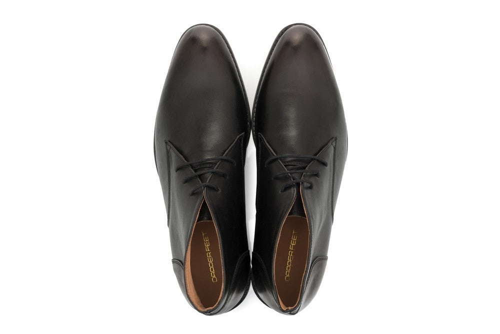 Dimitri Chukka Boots - Black - Dapperfeet