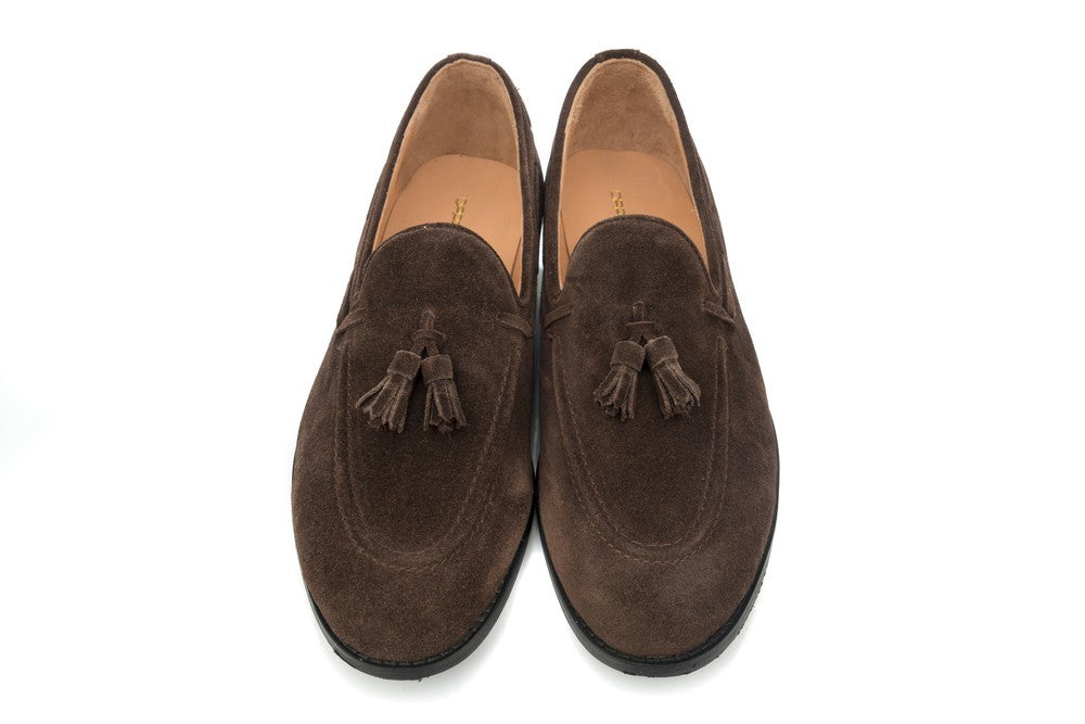 Hampton Tassel Loafers - Brown - Dapperfeet