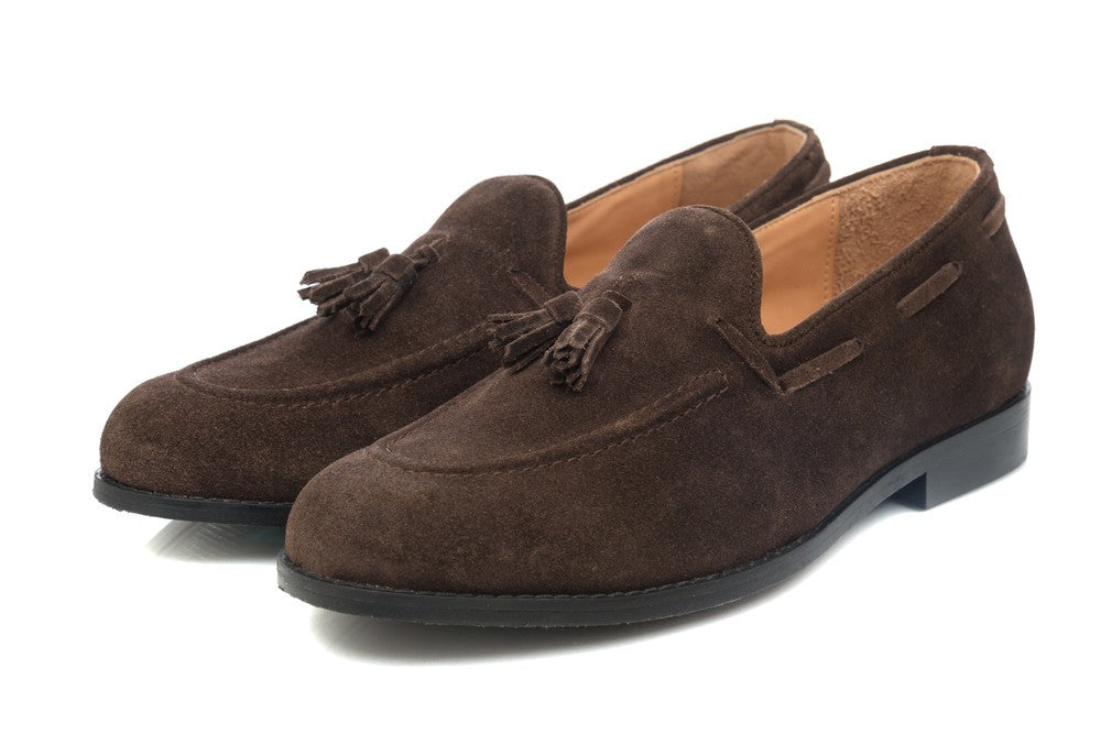 Hampton Tassel Loafers - Brown - Dapperfeet