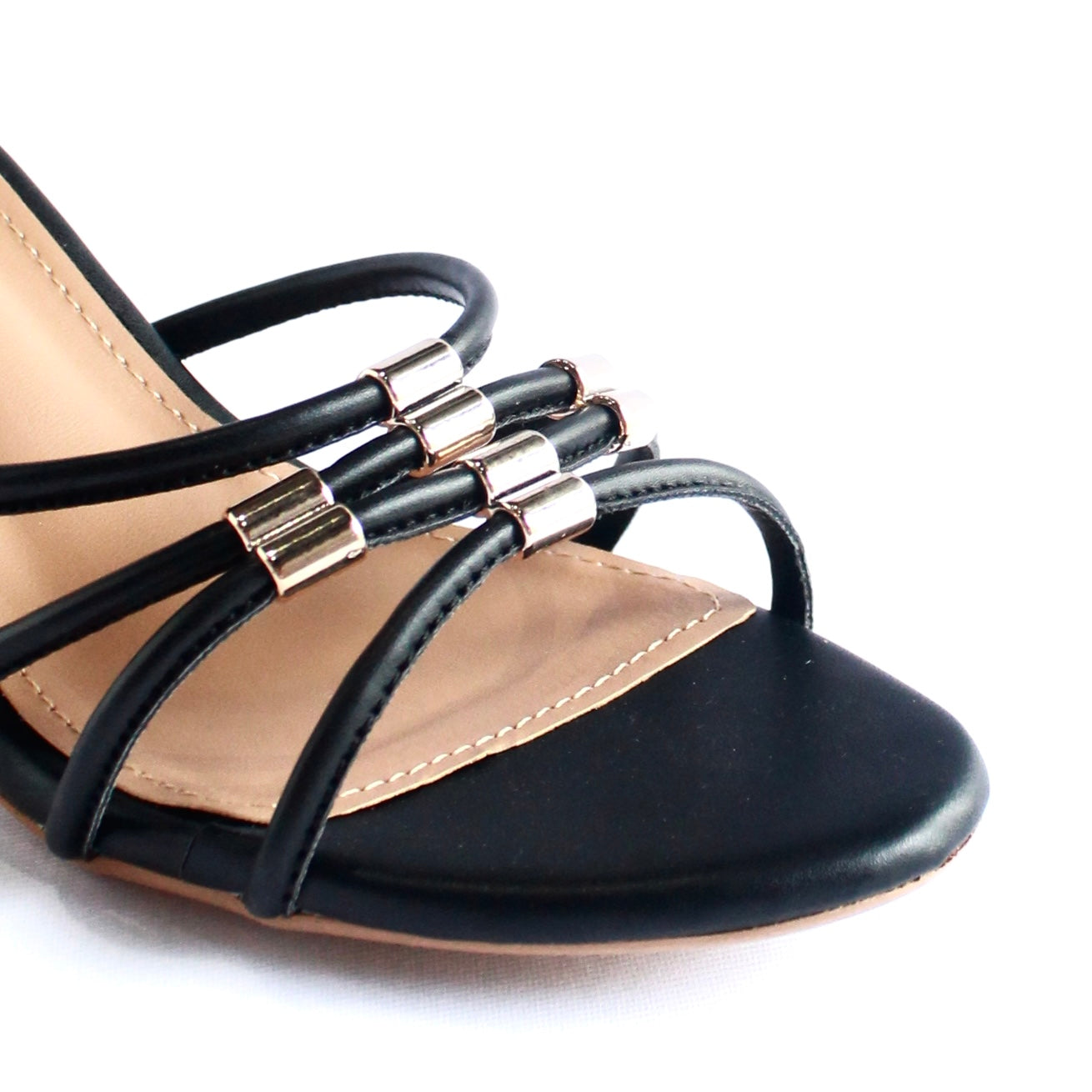 Strappy Mules - Black