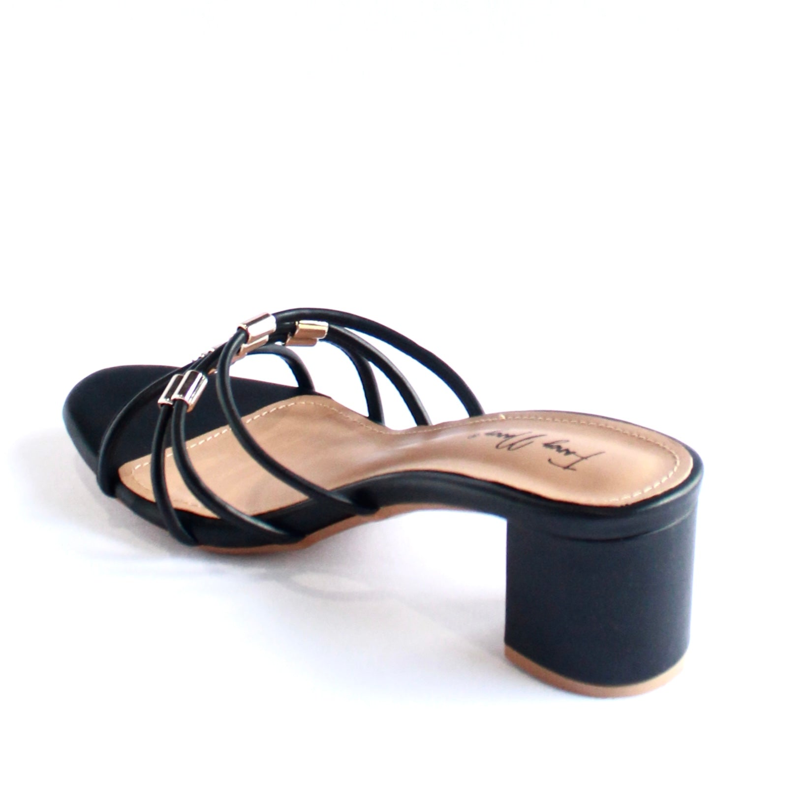 Strappy Mules - Black