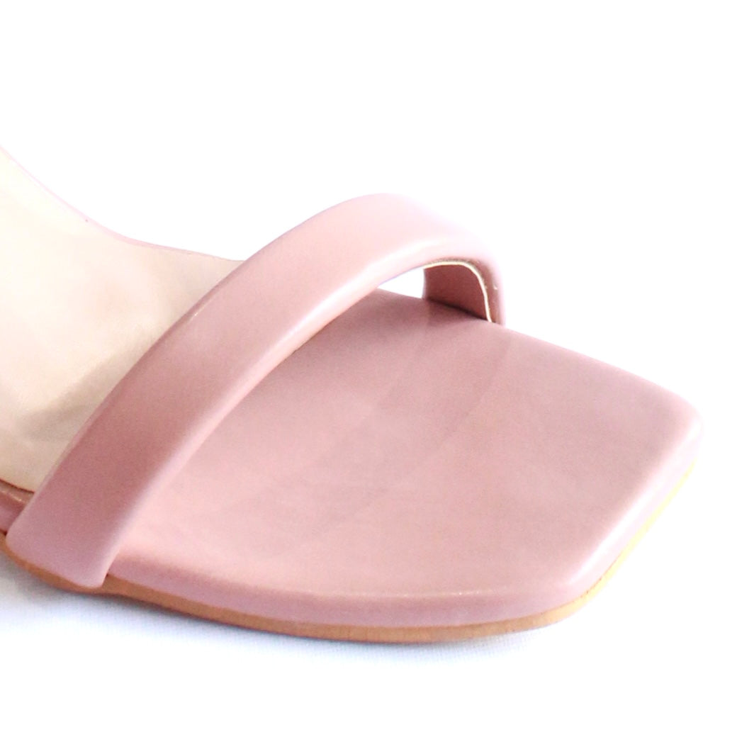 Double Strap Sandals - Pink