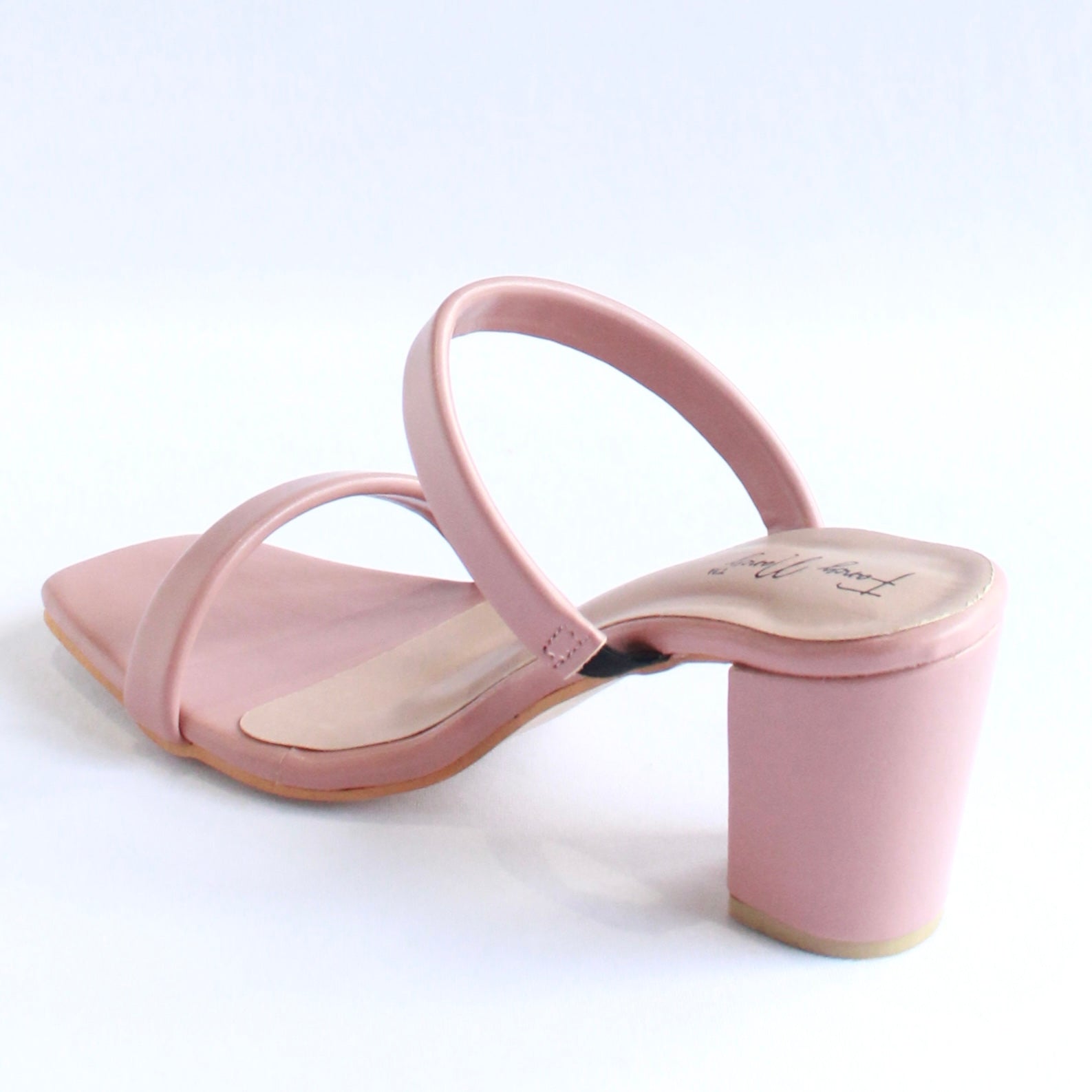 Double Strap Sandals - Pink