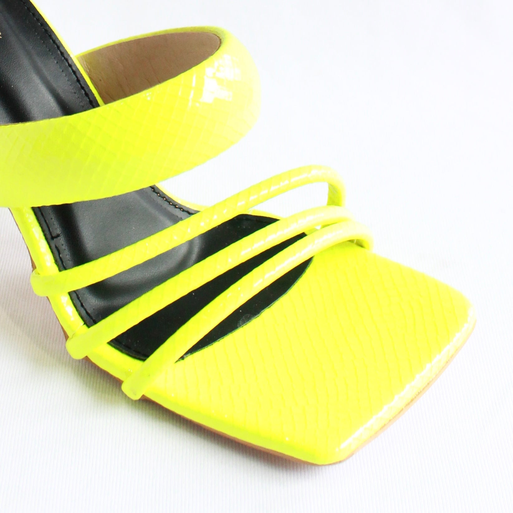 Neon best sale strap heels