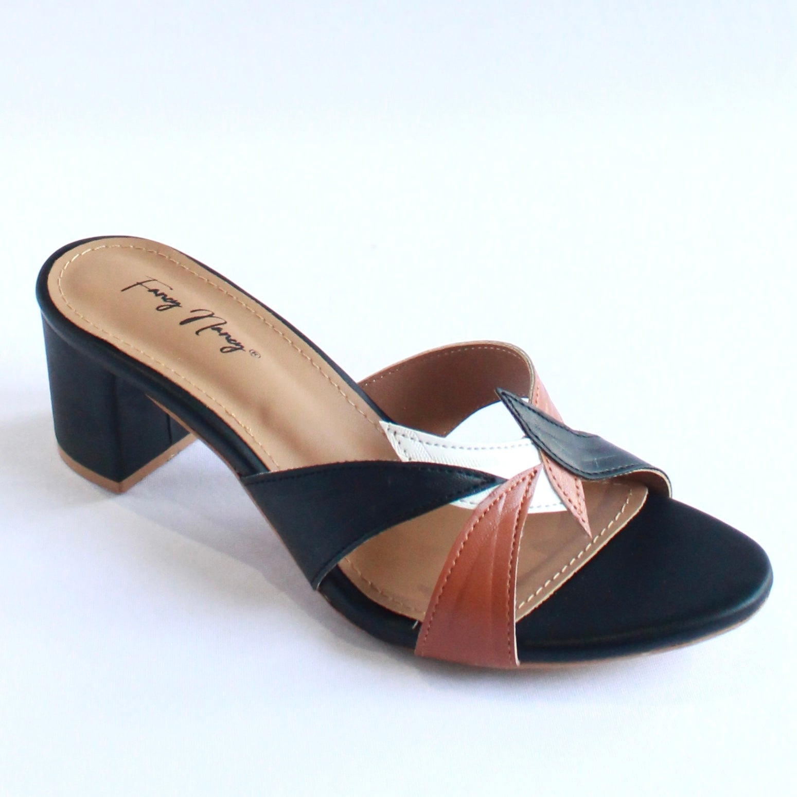 Leafy Mules - Black