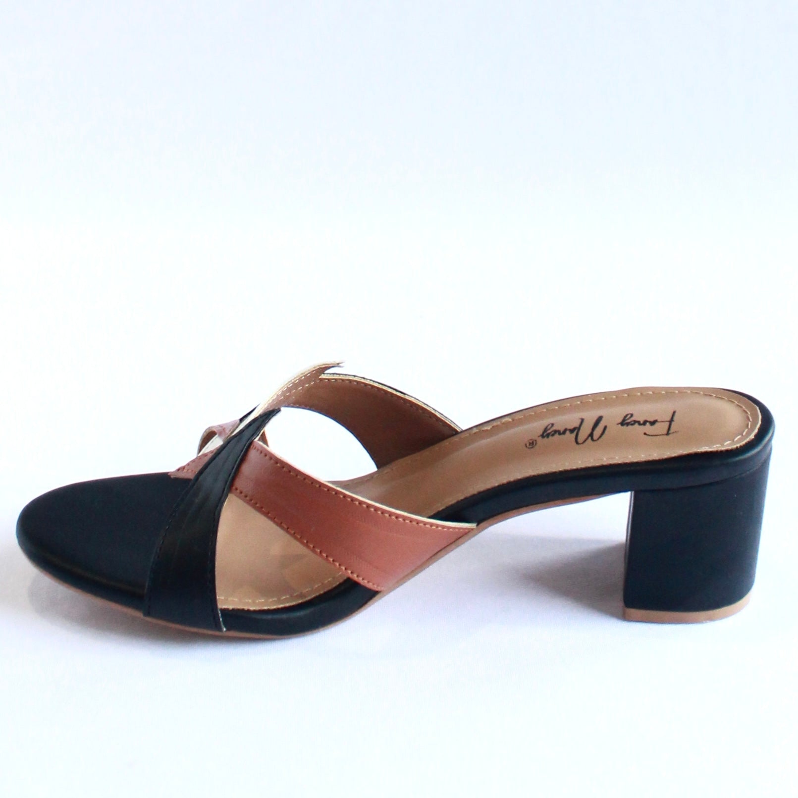 Leafy Mules - Black