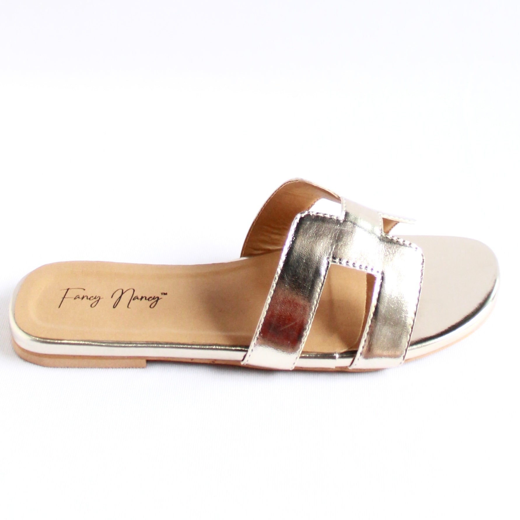 H Style Flats - Golden