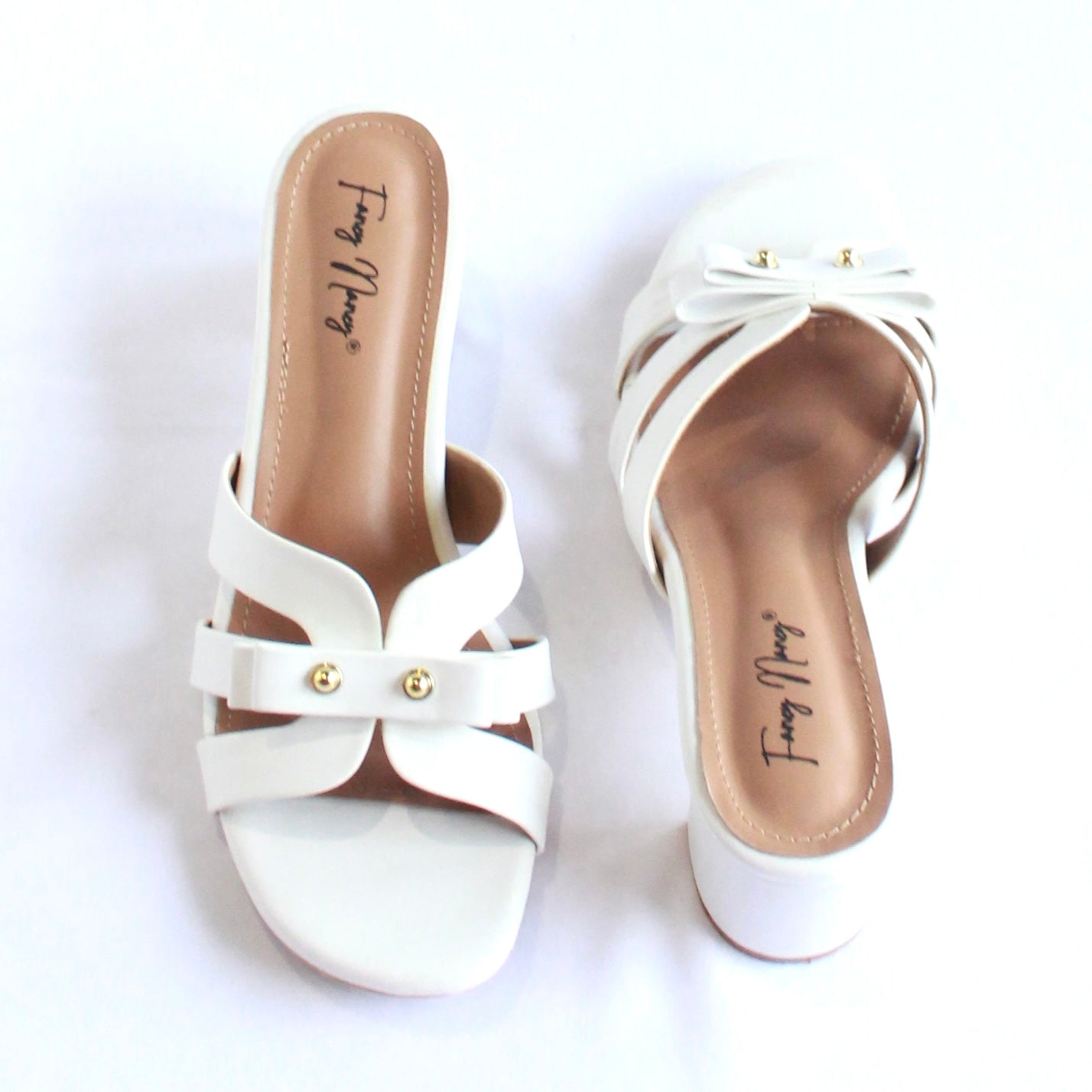 Lotus Mules - White