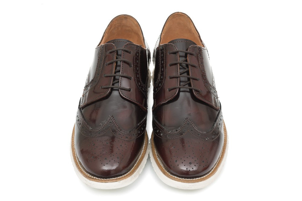 Lorenzo Brogues - Oxblood - Dapperfeet