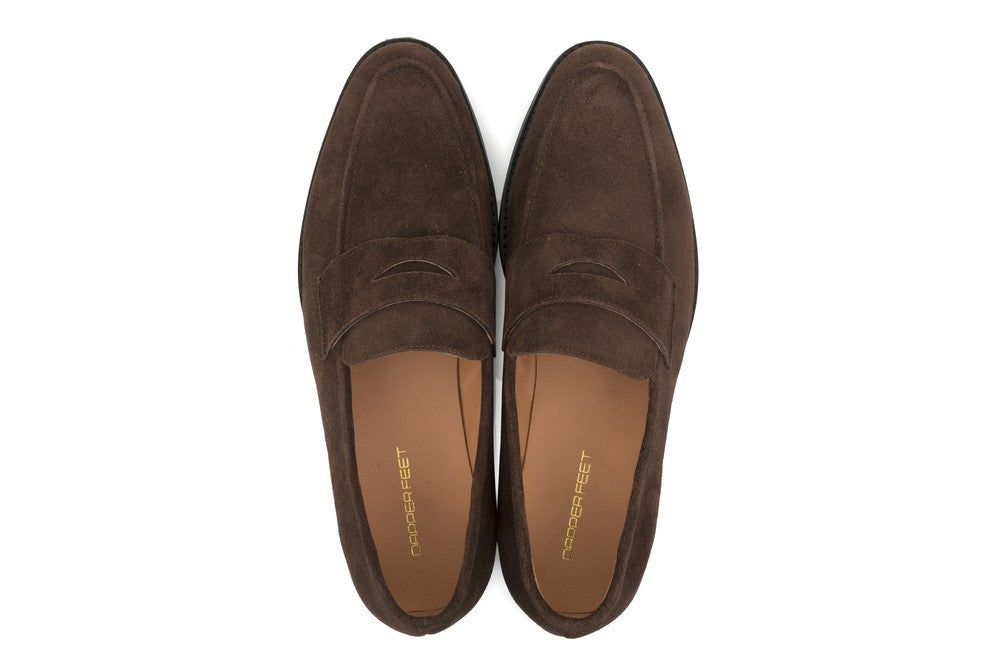 Rodio Suede Loafers - Brown - Dapperfeet