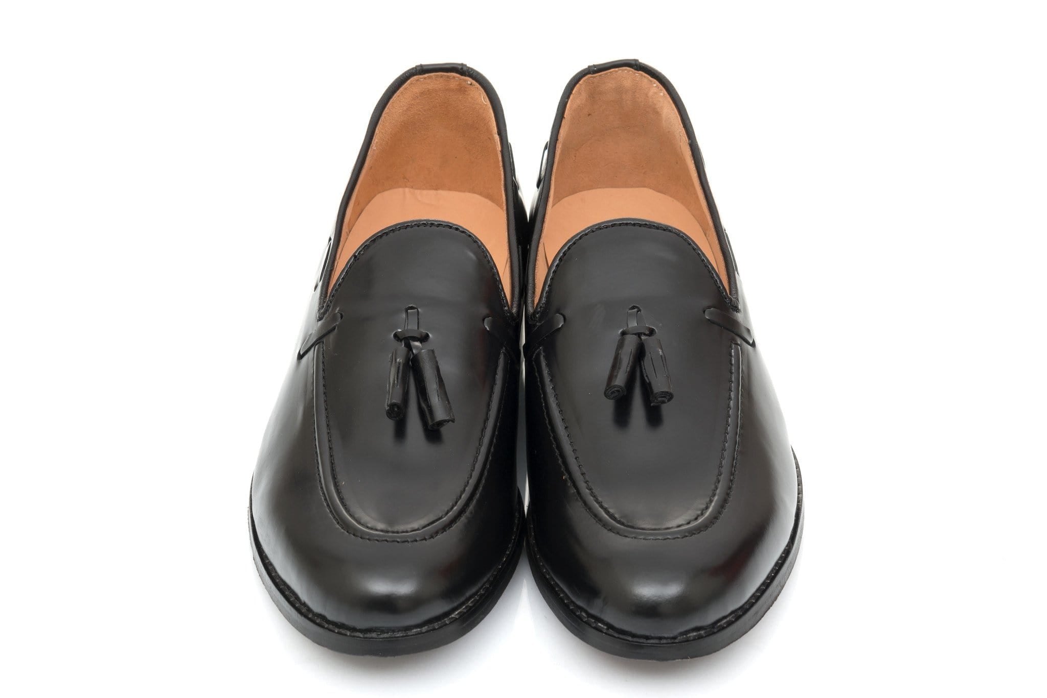 Sheldon Tassel Loafer - Black - Dapperfeet